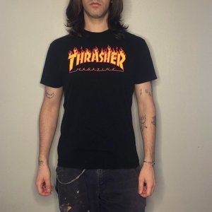 Black thrasher shirt